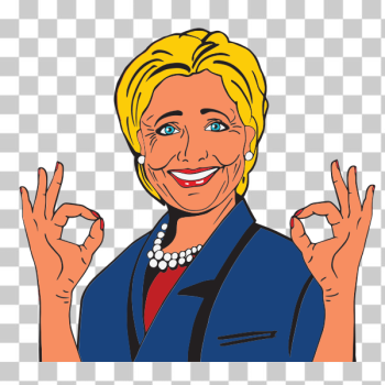 SVG Hillary Clinton Cartoon SVG Hillary Clinton Cartoon