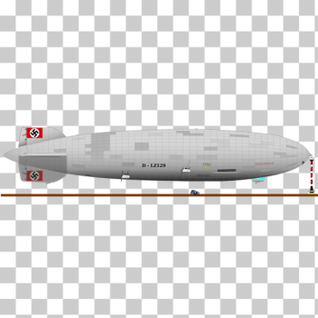 SVG Hindenburg airship vector SVG Hindenburg airship vector