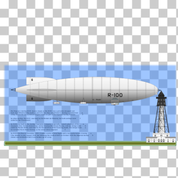 SVG HM Airship R100 vector graphics SVG HM Airship R100 vector graphics