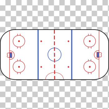 SVG Hockey rink vector clip art SVG Hockey rink vector clip art