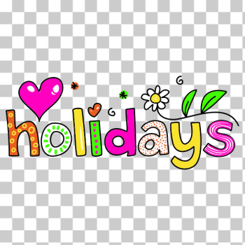 SVG Holidays typography SVG Holidays typography