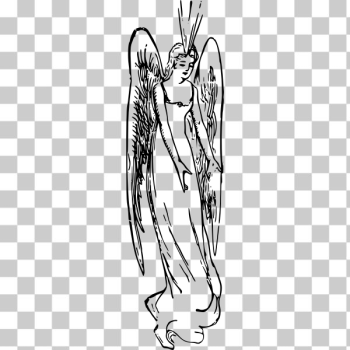 SVG Holly lady
