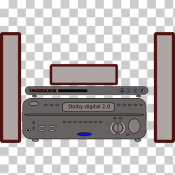 SVG Home cinema vector clip art SVG Home cinema vector clip art