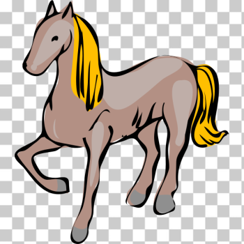 SVG Horse illustration