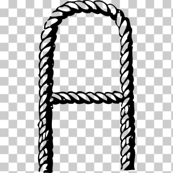 SVG Horse shoe splice marine knot vector image SVG Horse shoe splice marine knot vector image