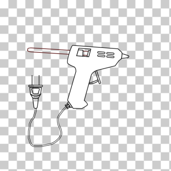 SVG hot glue gun coloring SVG hot glue gun coloring