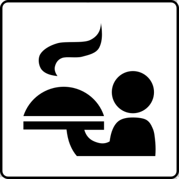 SVG Hotel Icon Has Room Service