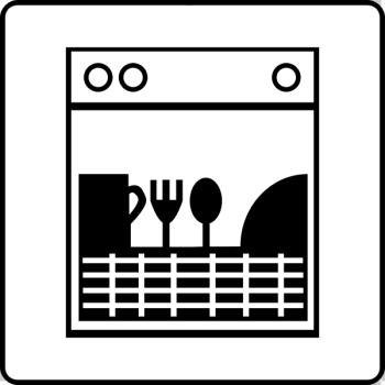 SVG Hotel Icon Room Has Dishwasher
