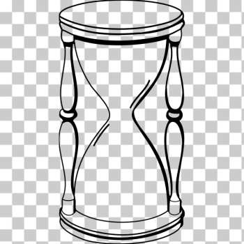 SVG Hourglass vector image SVG Hourglass vector image