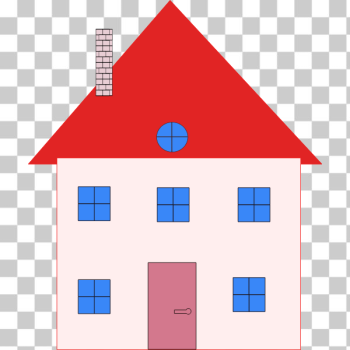 SVG House clip art drawing SVG House clip art drawing