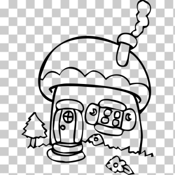 SVG House illustration