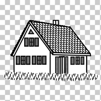 SVG House lineart vector illustration SVG House lineart vector illustration