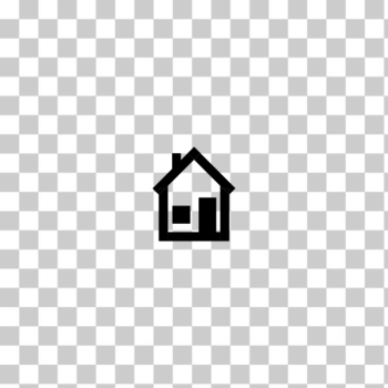 SVG House silhouette SVG House silhouette