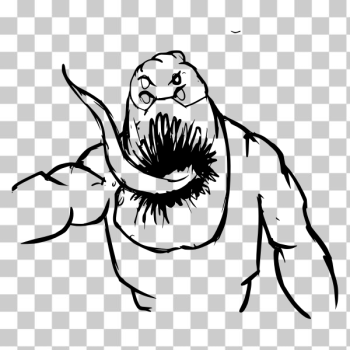 SVG Hungry demon SVG Hungry demon
