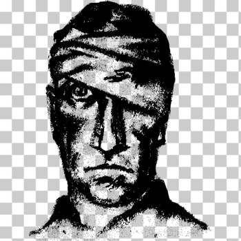 SVG Hurt mans face SVG Hurt mans face