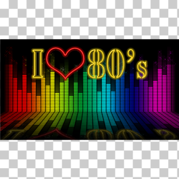 SVG I Love 80s SVG I Love 80s