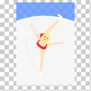 SVG Ice skater vector illustration SVG Ice skater vector illustration