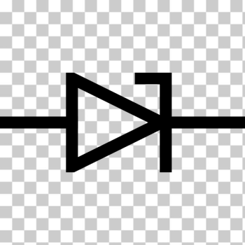 SVG IEC style zener diode symbol vector graphics SVG IEC style zener diode symbol vector graphics