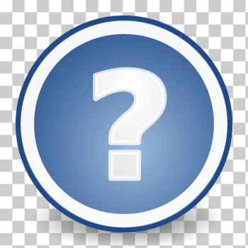 SVG Illustration of have a question sign SVG Illustration of have a question sign