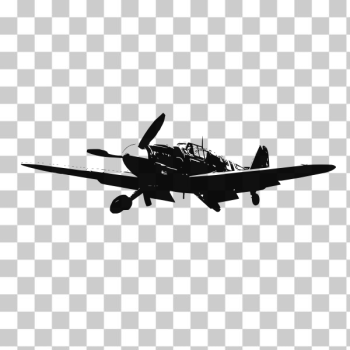 SVG Image of Messerschmidt Bf109G aircraft SVG Image of Messerschmidt Bf109G aircraft