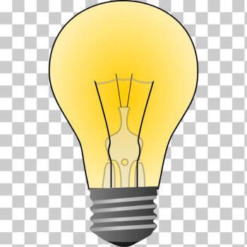 SVG Incandescent light bulb SVG Incandescent light bulb
