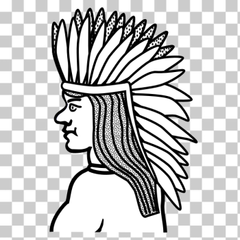 SVG Indian man line art vector clip art SVG Indian man line art vector clip art
