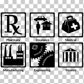 SVG Industry icons SVG Industry icons