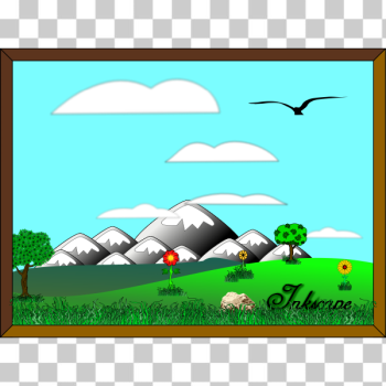SVG Inkscape Landscape 03