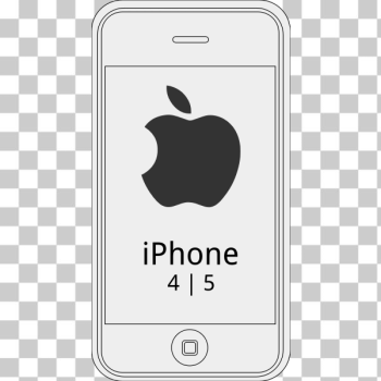SVG iPhone 4 5 SVG iPhone 4 5