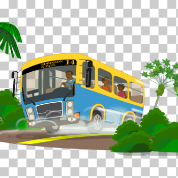 SVG Island school bus SVG Island school bus