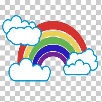 SVG Isolated Rainbow 1 SVG Isolated Rainbow 1