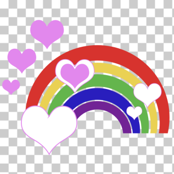 SVG Isolated Rainbow 4 SVG Isolated Rainbow 4