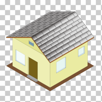 SVG Isometric house icon SVG Isometric house icon