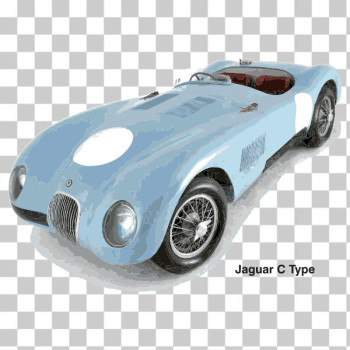 SVG JAGUAR C TYPE 1951 SVG JAGUAR C TYPE 1951