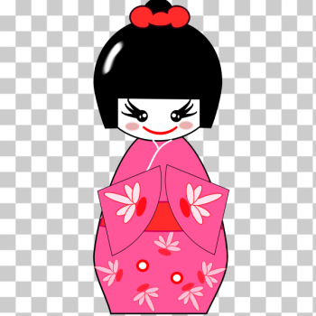 SVG Japanese traditional lady SVG Japanese traditional lady
