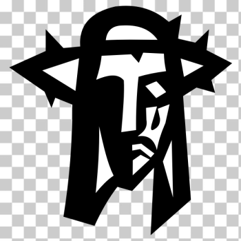 SVG Jesus silhouette SVG Jesus silhouette