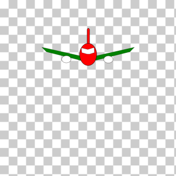 SVG Jet front view SVG Jet front view