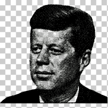 SVG John Fitzgerald Kennedy
