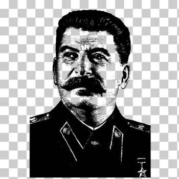 SVG Joseph Stalin portrait vector image SVG Joseph Stalin portrait vector image