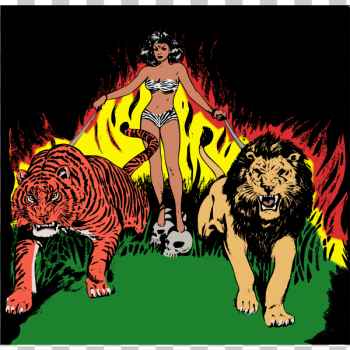 SVG Jungle queen