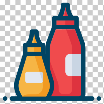 SVG Ketchup and mustard SVG Ketchup and mustard
