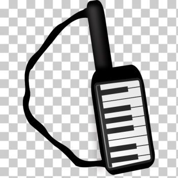 SVG Keytar musical instrument SVG Keytar musical instrument