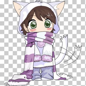 SVG Kid in winter clothes SVG Kid in winter clothes