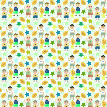 SVG Kids football pattern SVG Kids football pattern