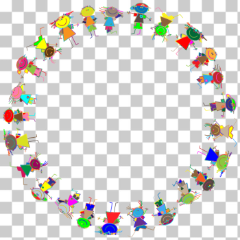 SVG Kids in a circle SVG Kids in a circle