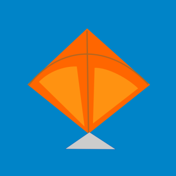 SVG kite icon SVG kite icon