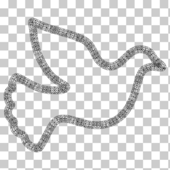 SVG Knitted peace dove SVG Knitted peace dove