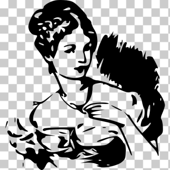 SVG lady clipart SVG lady clipart