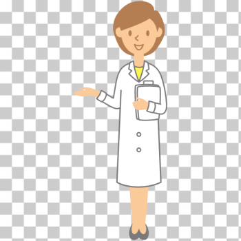 SVG Lady medical doctor SVG Lady medical doctor