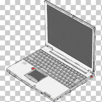 SVG Laptop personal computer vector drawing SVG Laptop personal computer vector drawing